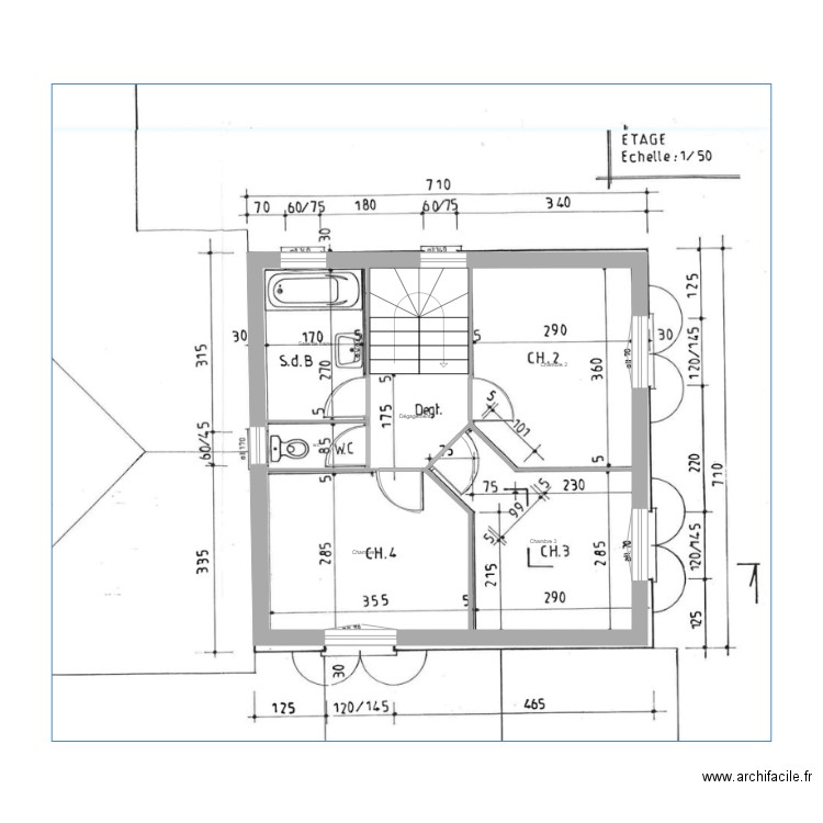 Jebabli plan niv 2. Plan de 0 pièce et 0 m2