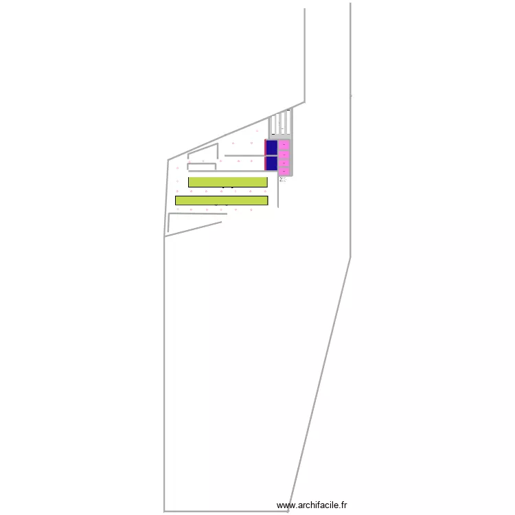 plan 12. Plan de 23 et 1410 m² plan 12. Plan de 23 et 1410 m²