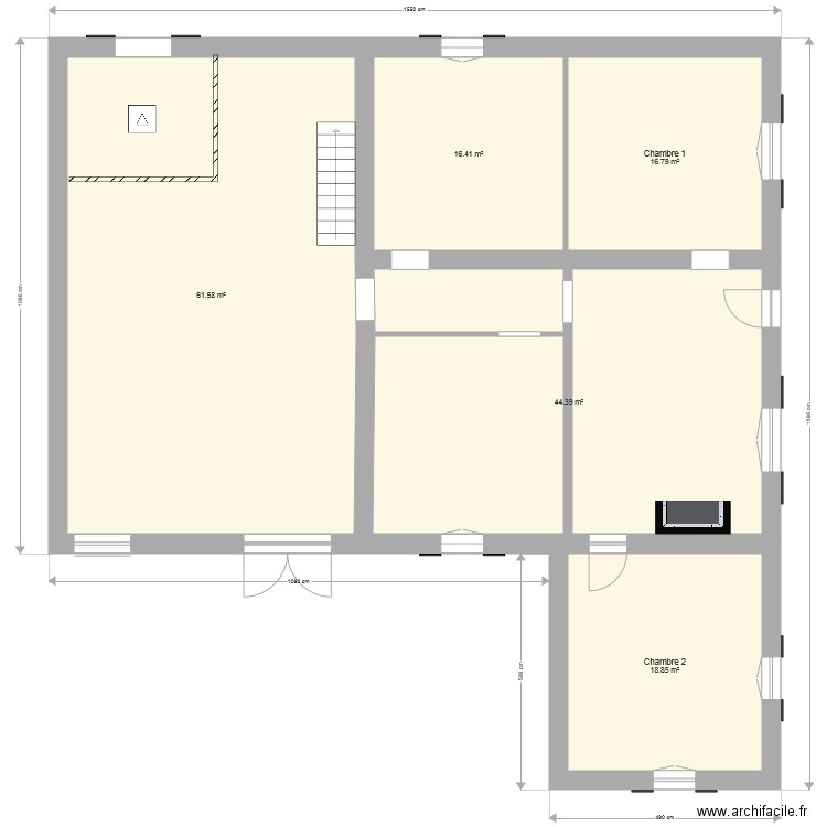 Maison Gaujacq 2. Plan de 0 pièce et 0 m2