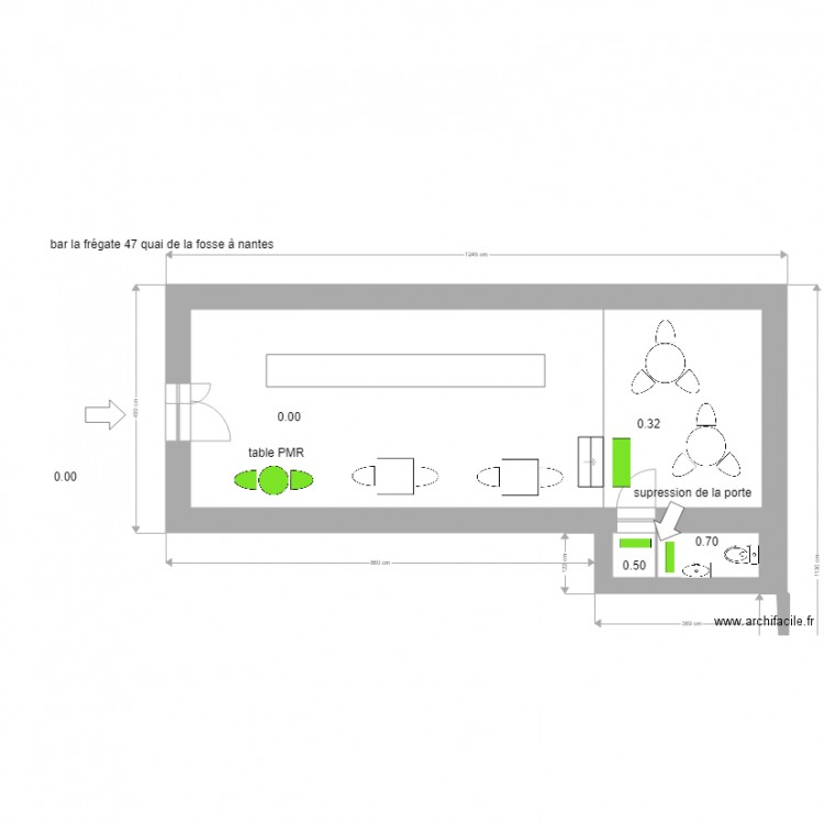 FREGATE apres travaux . Plan de 0 pièce et 0 m2