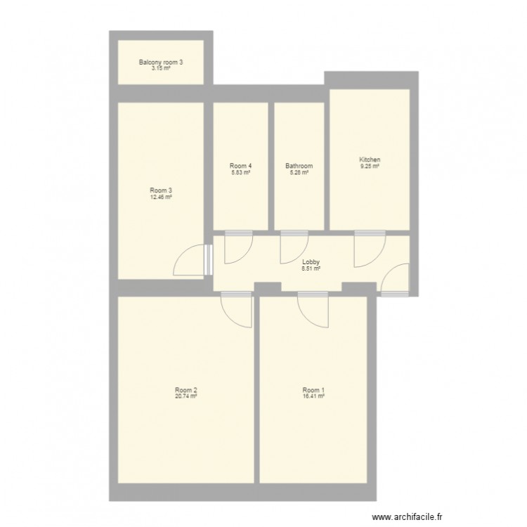 TRÜ14. Plan de 0 pièce et 0 m2