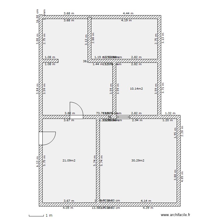 Plan. Plan de 0 pièce et 0 m2