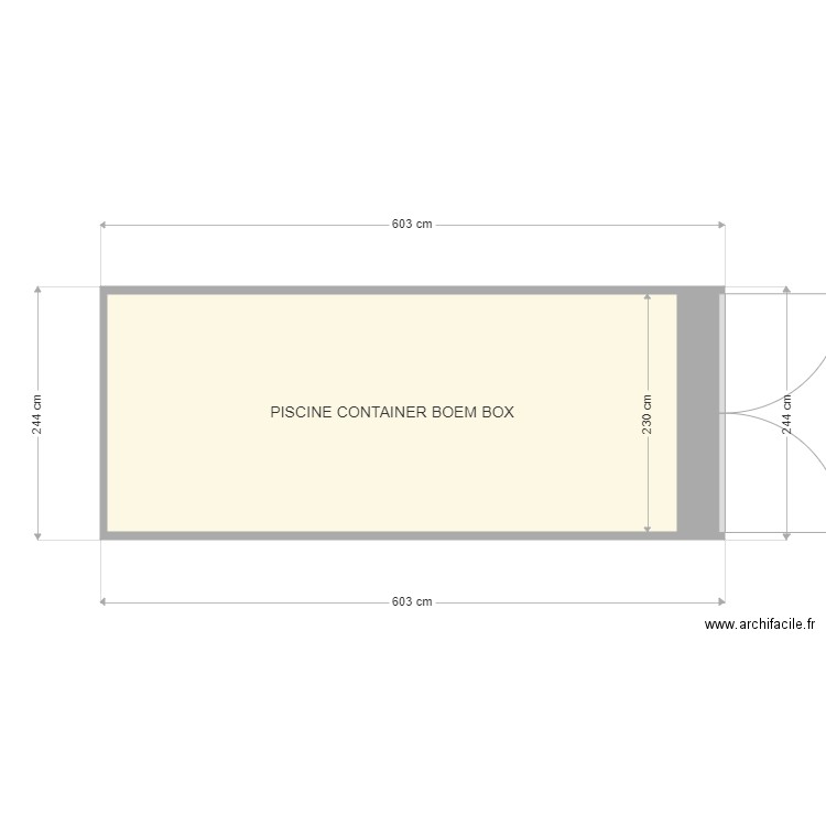 piscine pour mise ne place. Plan de 0 pièce et 0 m2