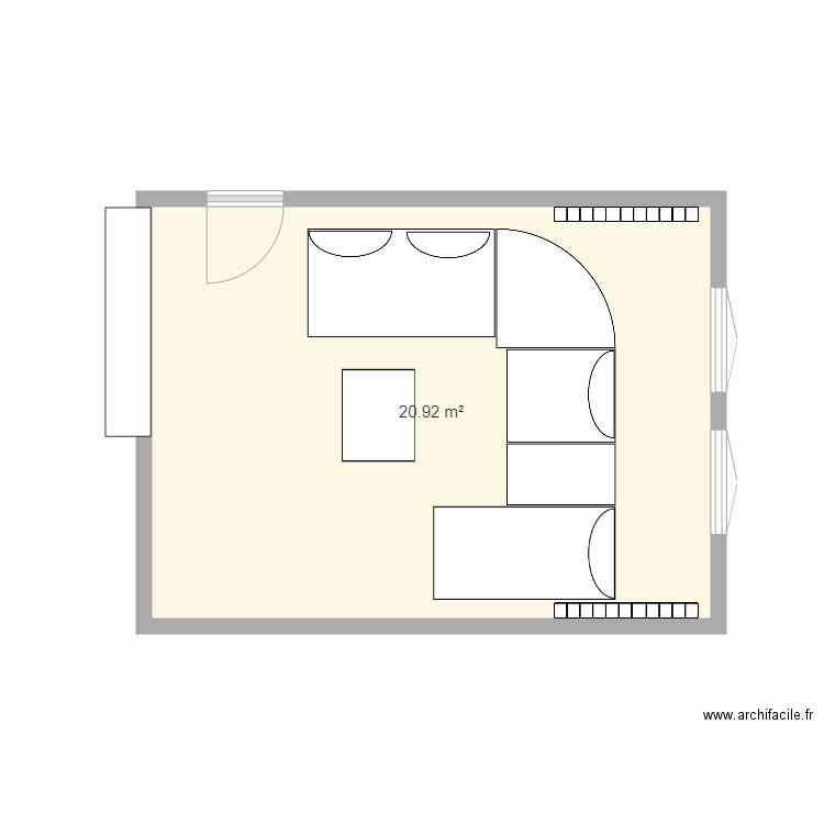 Ollivier. Plan de 0 pièce et 0 m2