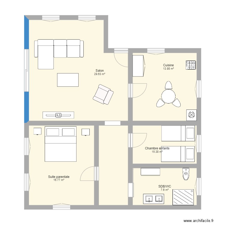 Plan Maison Pointe Noire. Plan de 0 pièce et 0 m2