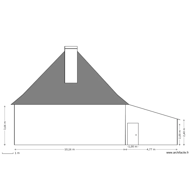 Projet Facade Sud. Plan de Projet Facade Sud. Plan de