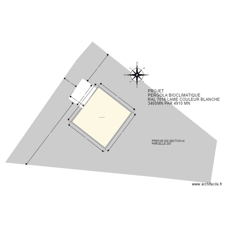 DUVAL LA LANDE PATRY. Plan de 0 pièce et 0 m2