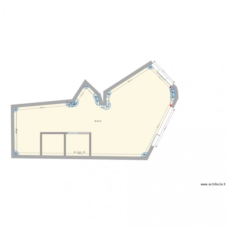 magasin 2. Plan de 0 pièce et 0 m2