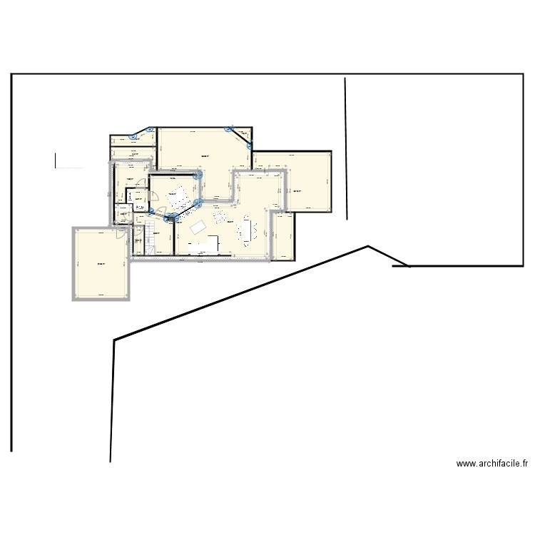 plan numéro 1 agrandissement. Plan de 0 pièce et 0 m2