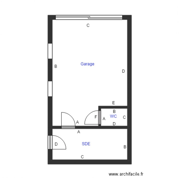 BERNARD GARAGE. Plan de 0 pièce et 0 m2