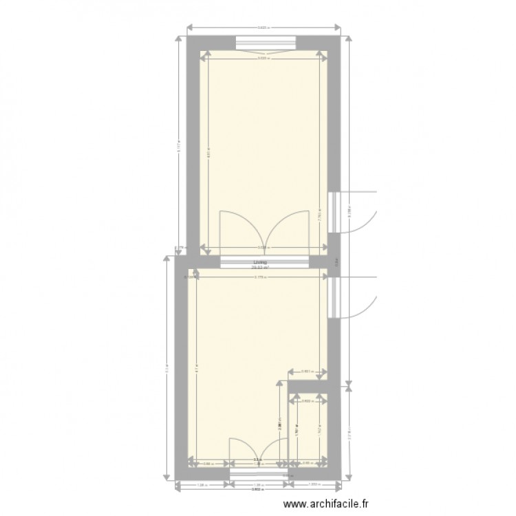 marco. Plan de 0 pièce et 0 m2