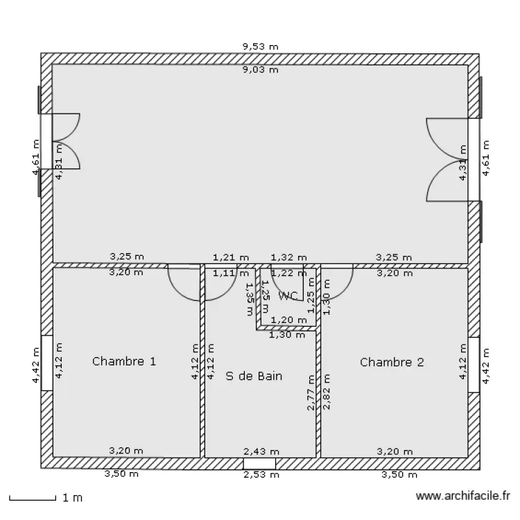 Jean François. Plan de Jean François. Plan de