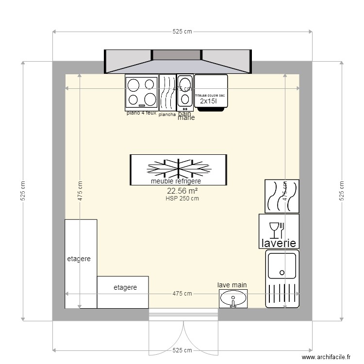 don dan cafe 2. Plan de 0 pièce et 0 m2