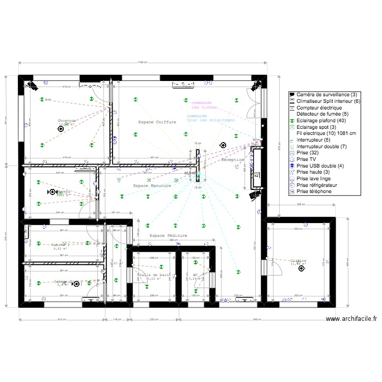 Copper lounge plan de cloisonnement AVEC CONSTRUCTION. Plan de 0 pièce et 0 m2