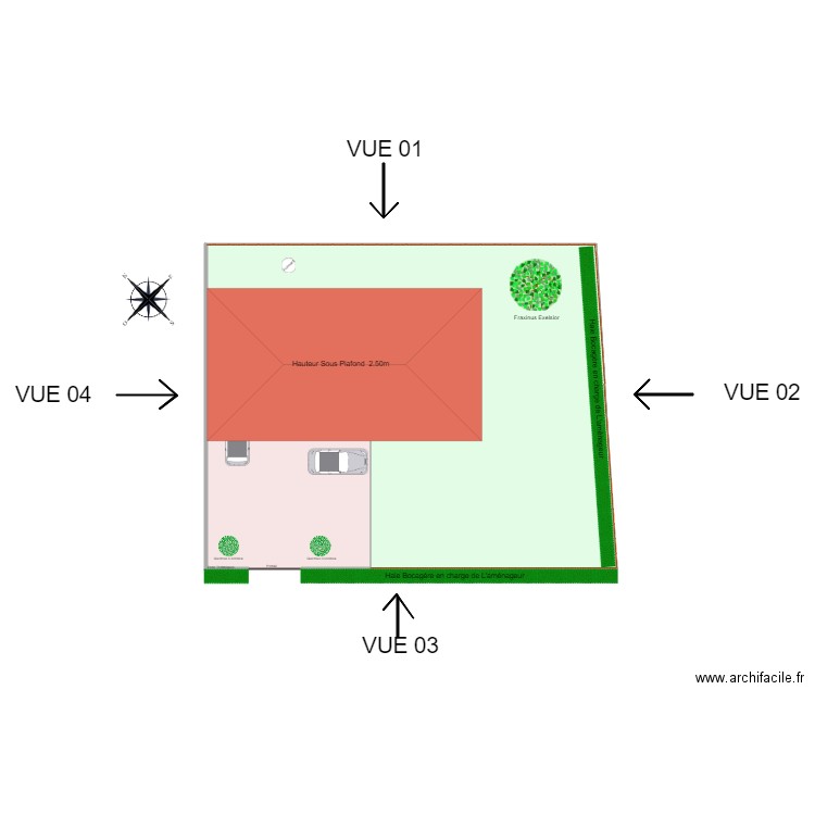 Plan de Masse Final avec schémaa00. Plan de 0 pièce et 0 m2