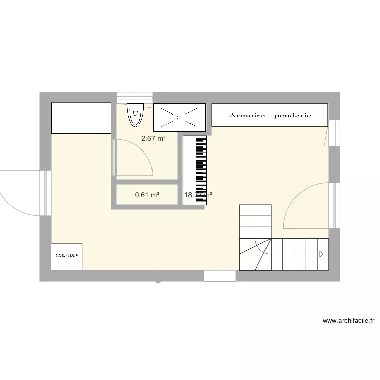 Mounteille Olivier . Plan de 