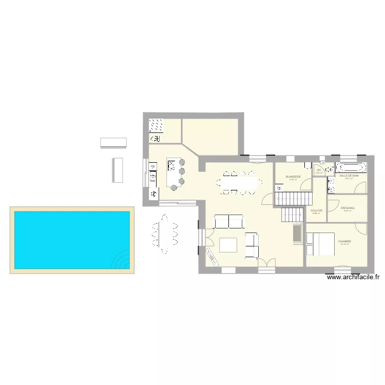 La feuillade 1. Plan de La feuillade 1. Plan de