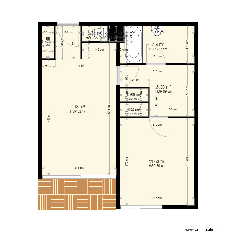 DJURKOVIC. Plan de 0 pièce et 0 m2