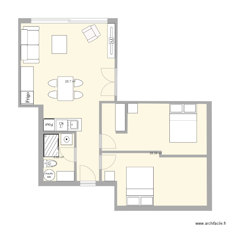 leplanAPRES. Plan de 0 pièce et 0 m2