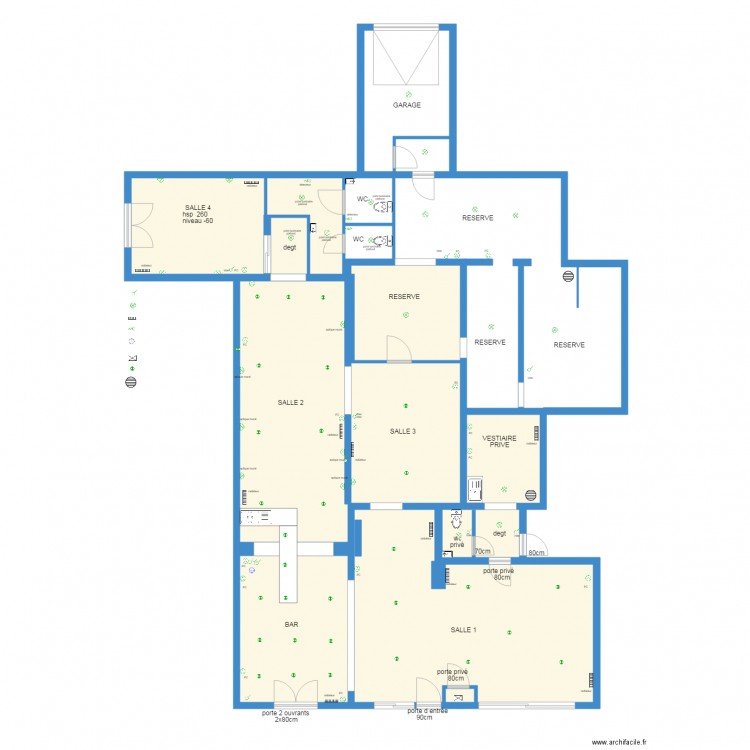 place st ame FOND elec1. Plan de 0 pièce et 0 m2