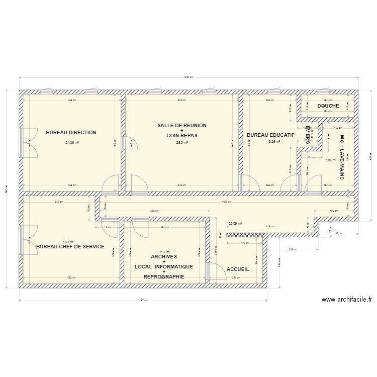 1ER ETAGE SIANKA. Plan de 0 pièce et 0 m2