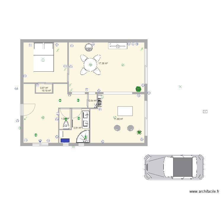 la baule . Plan de 0 pièce et 0 m2