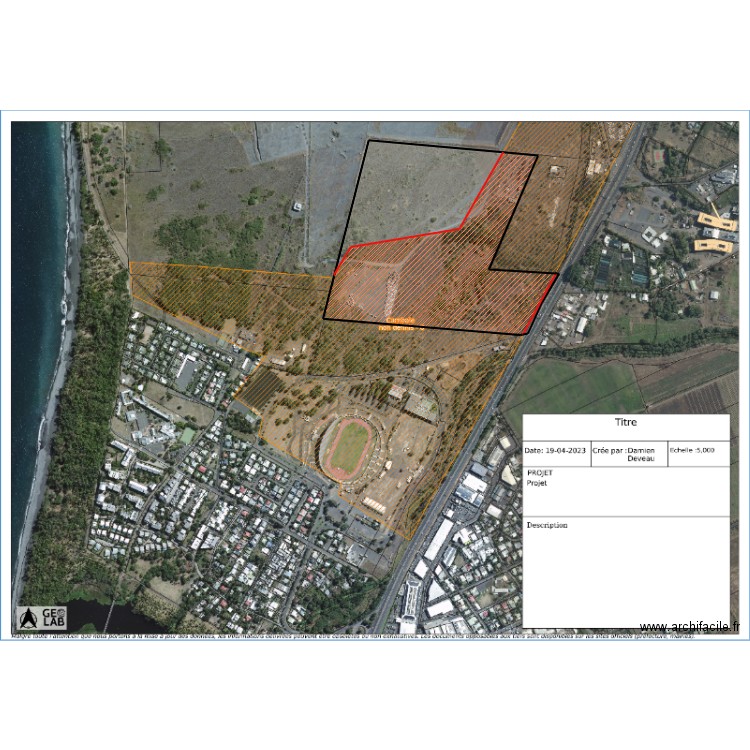 ECOCITE ZAC. Plan de 3 pièces et -2264 m2