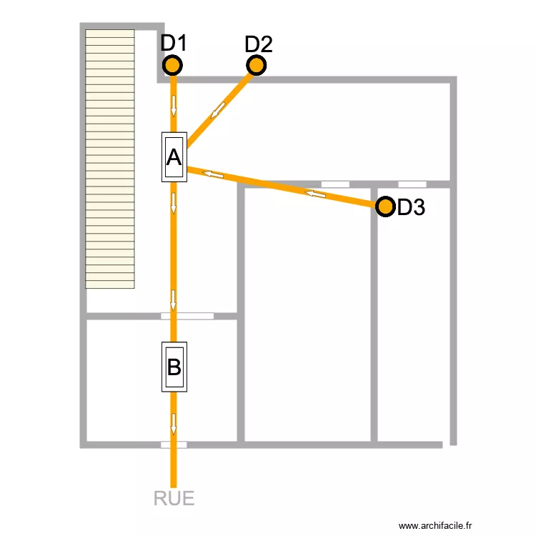 bld sylain dupuis 157. Plan de 