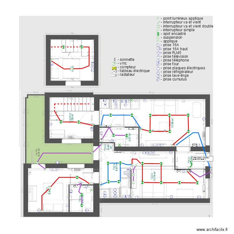 Latita Elec V4 cible. Plan de 0 pièce et 0 m2