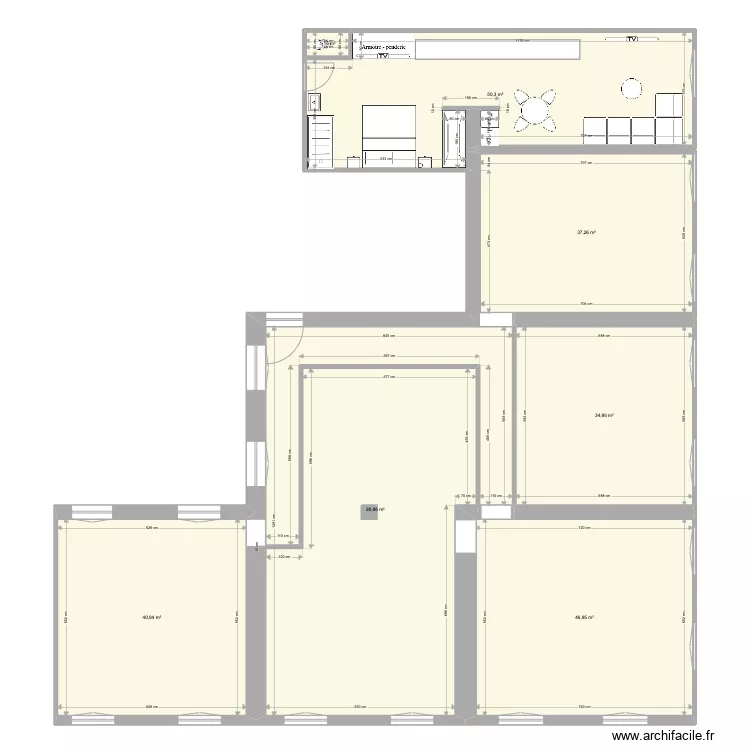 Bellecour total pour test 1. Plan de 
