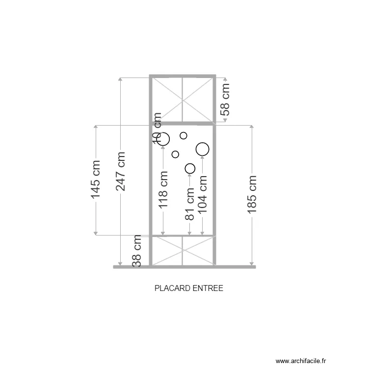 placard entr&eacute;e olivier Eglem v2. Plan de 