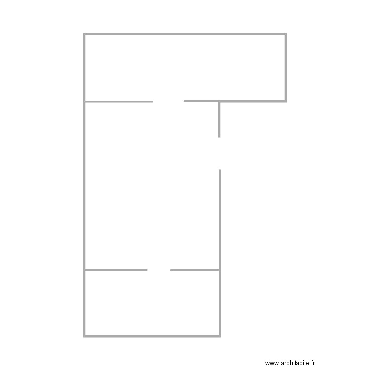 Etage magasin. Plan de 0 pièce et 0 m2