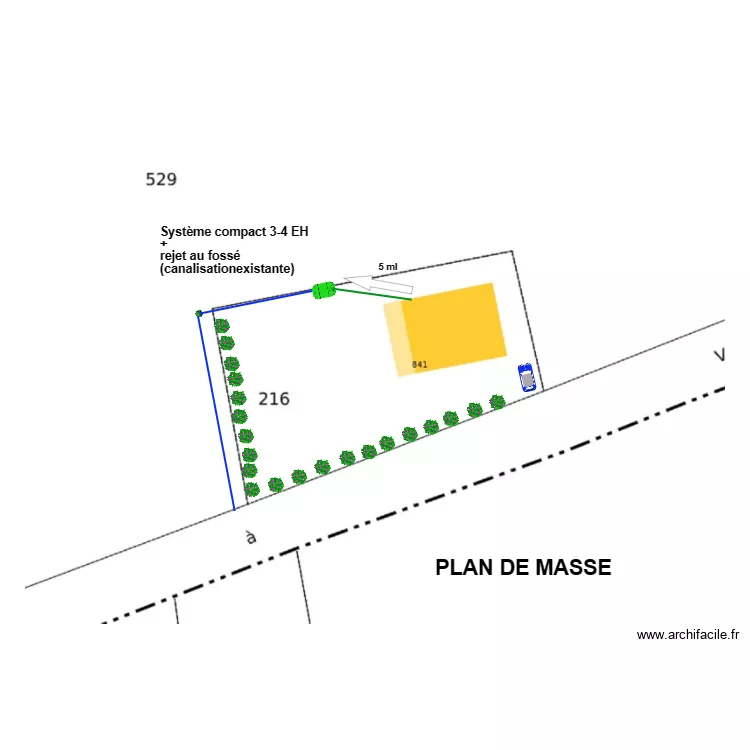 Garcia sabonn&egrave;res. Plan de 