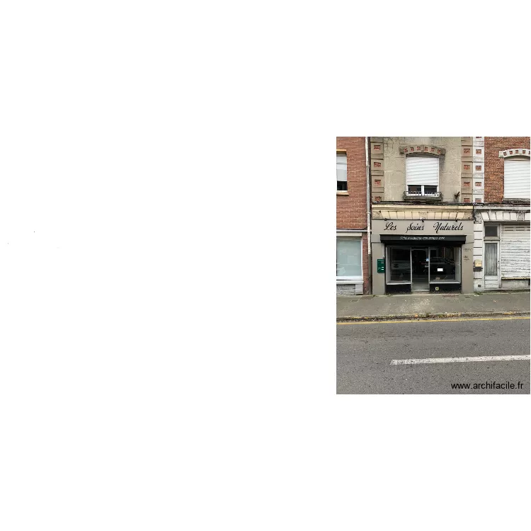 photo fa&ccedil;ade. Plan de 