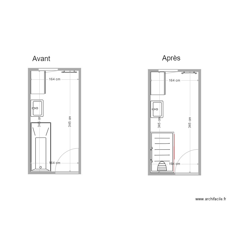CRESPY Tence sdb. Plan de 0 pièce et 0 m2