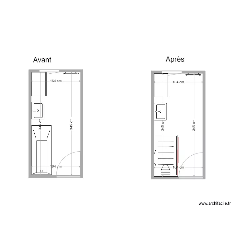 CRESPY Tence sdb. Plan de 