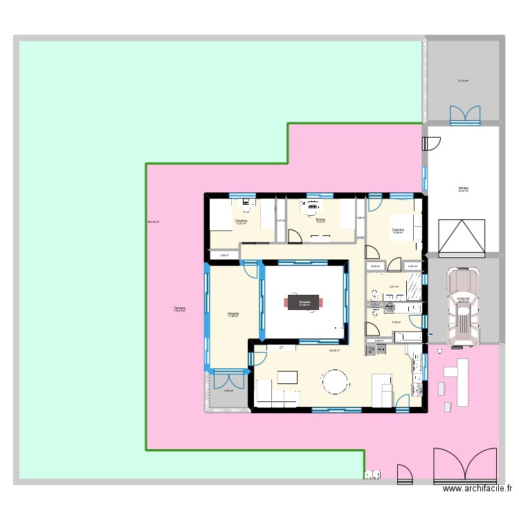 ABUILDMORBIHAN. Plan de 21 pièces et 742 m2