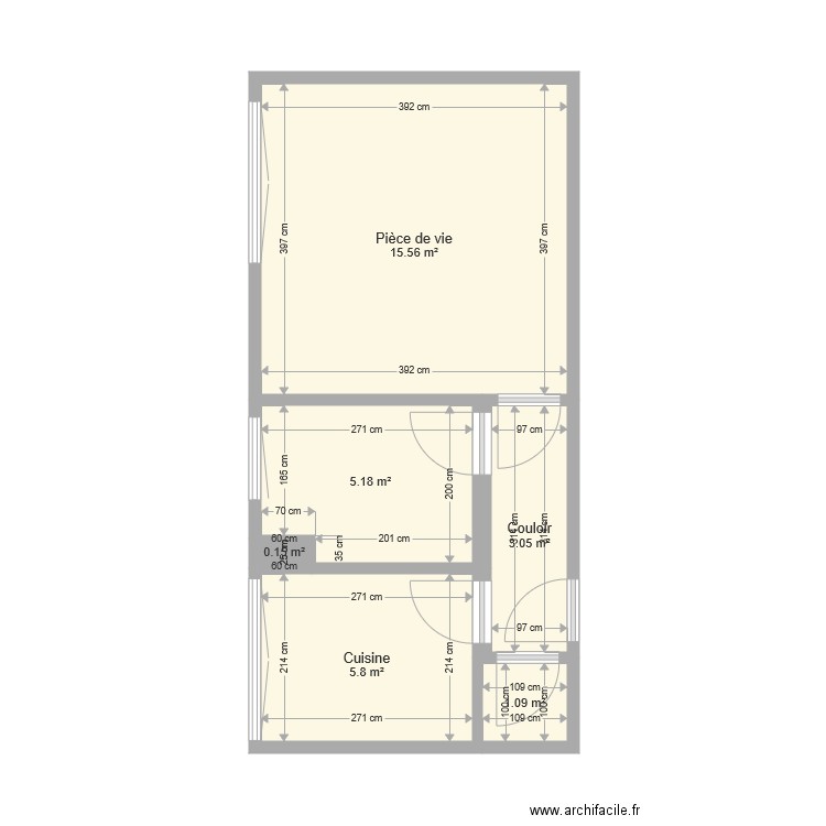 DARRIET STUDIO BEETHOVEN. Plan de 0 pièce et 0 m2