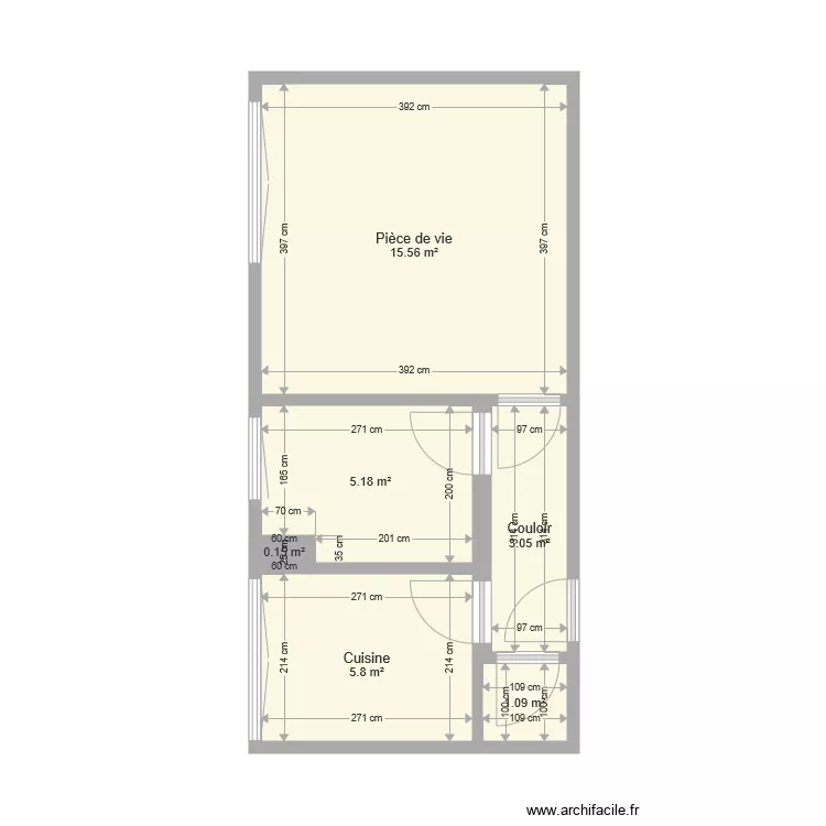 DARRIET STUDIO BEETHOVEN. Plan de 