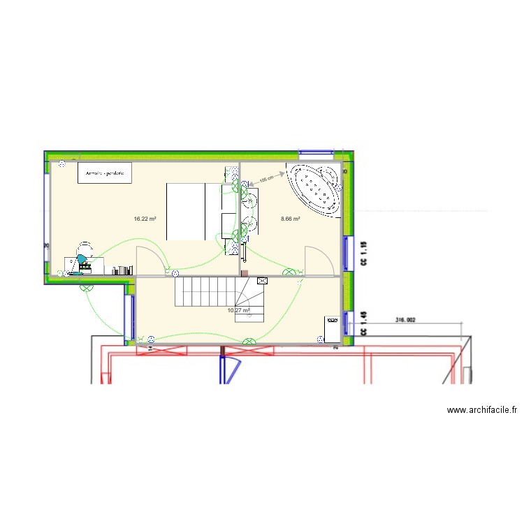 Julie Fèvre Circuit lumière RDC. Plan de 0 pièce et 0 m2