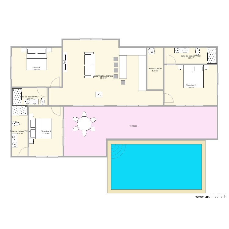 chong mon 1 modifier 140 150 m2 storage cote. Plan de 0 pièce et 0 m2