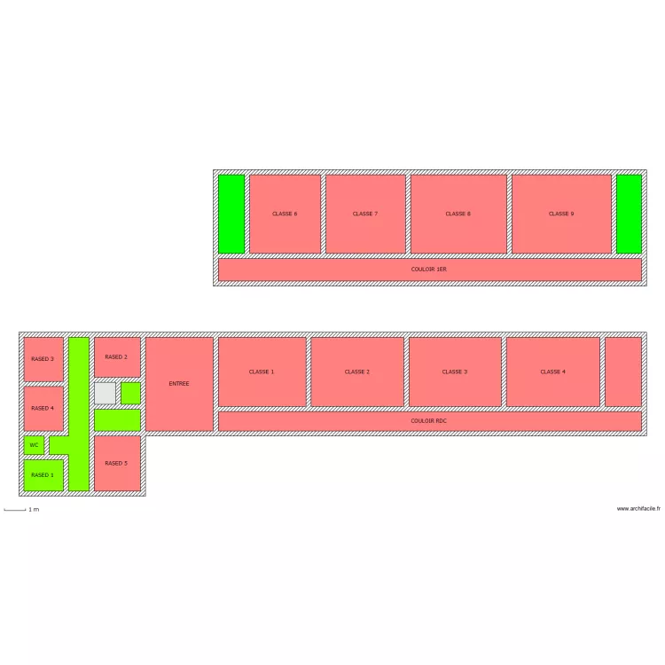 LOUISE MICHEL. Plan de 