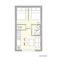 Plan 4 studio Moulin