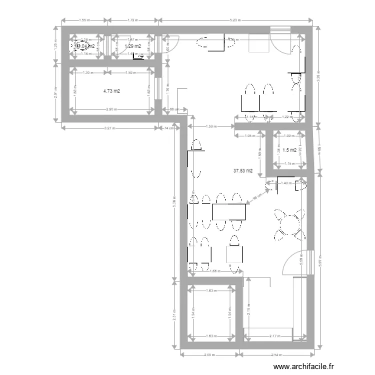 Pizzeria Antoine. Plan de Pizzeria Antoine. Plan de