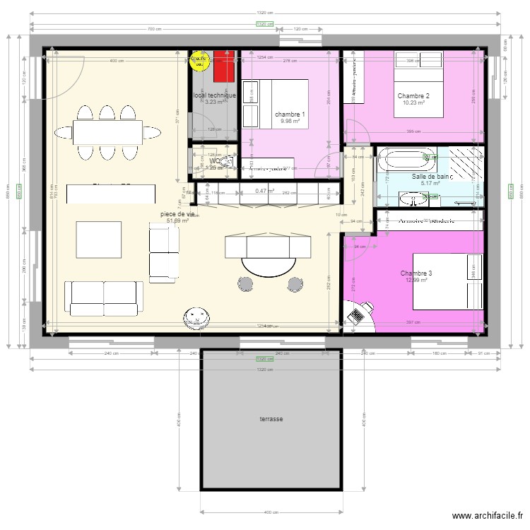 woody 6. Plan de 0 pièce et 0 m2