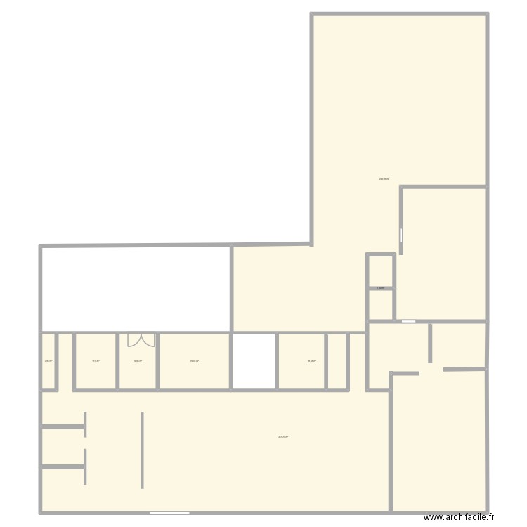 Fleury 4. Plan de 8 pièces et 685 m2