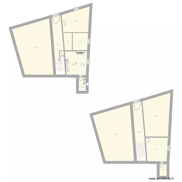 St paul. Plan de 37 pièces et 1106 m²
