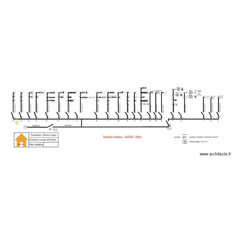 Logan clément Bleid. Plan de 0 pièce et 0 m2