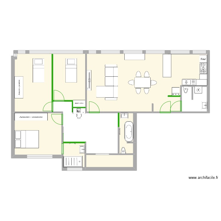 Plan - Marconi. Plan de 0 pièce et 0 m2