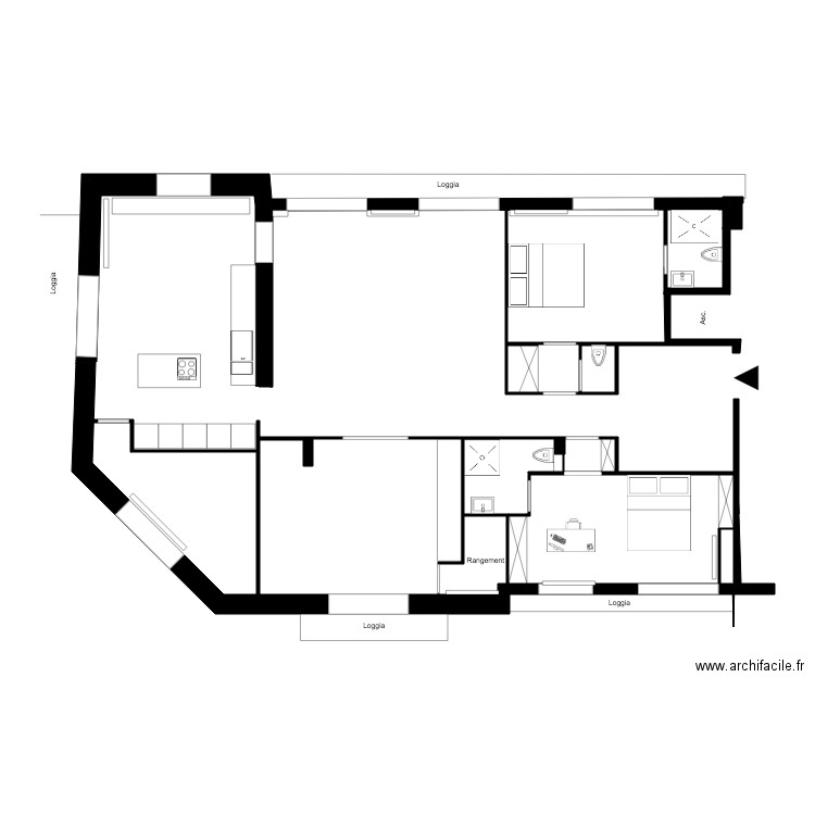 plan 08 07 2019 version 5 VD. Plan de 0 pièce et 0 m2